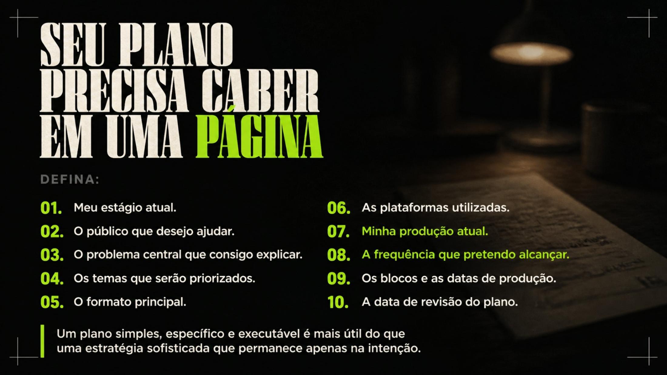 Slide 1 do plano de execução de 30 dias